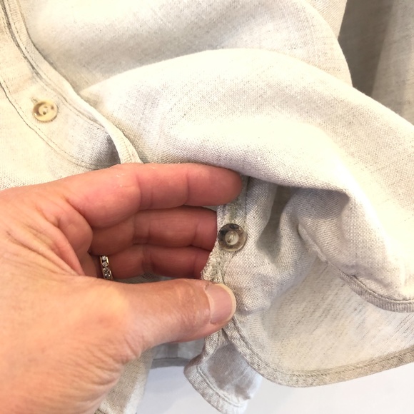 Valerie Stevens button up linen blouse - Picture 5 of 15